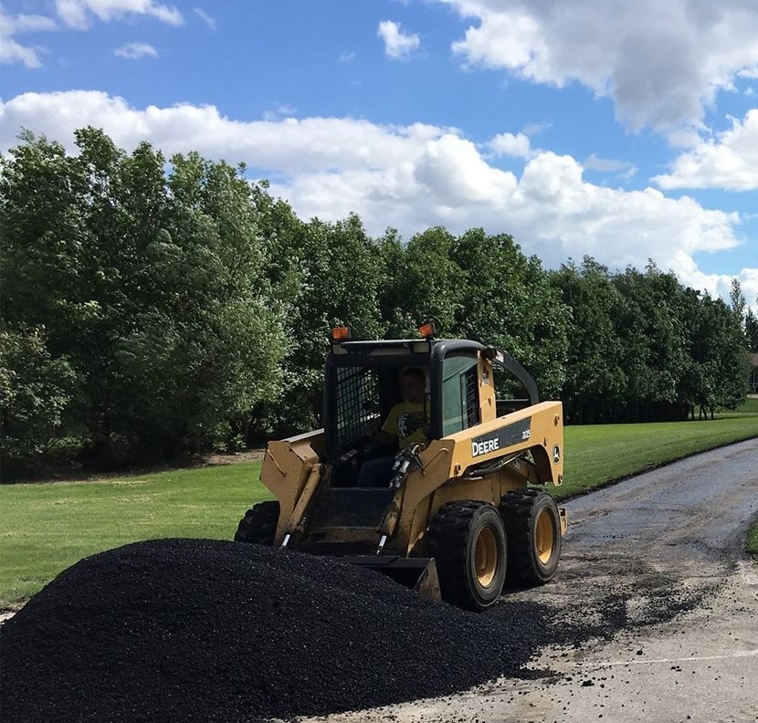 Covenant Construction Saskatchewan paving project