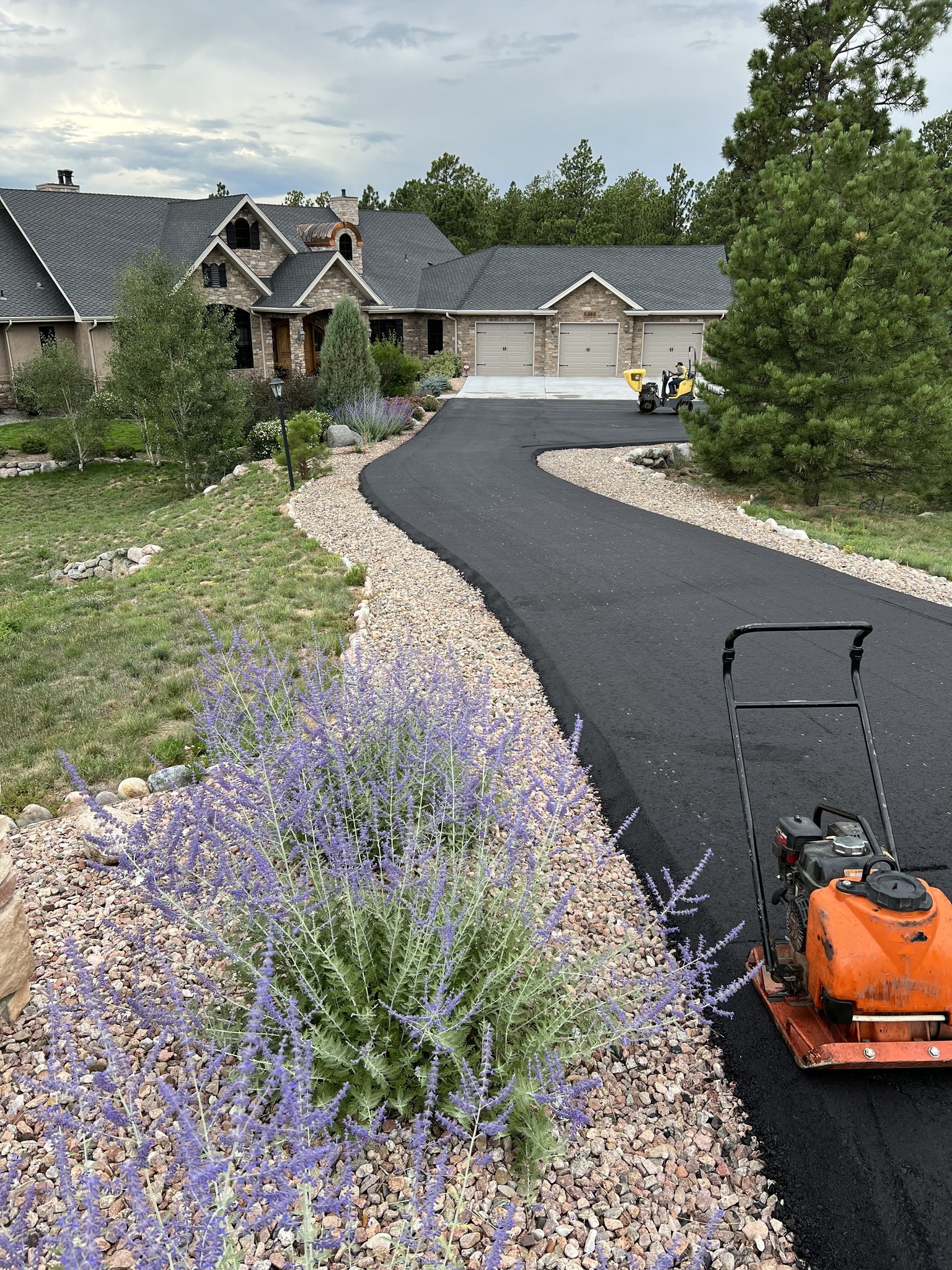 Covenant Construction Saskatchewan paving project
